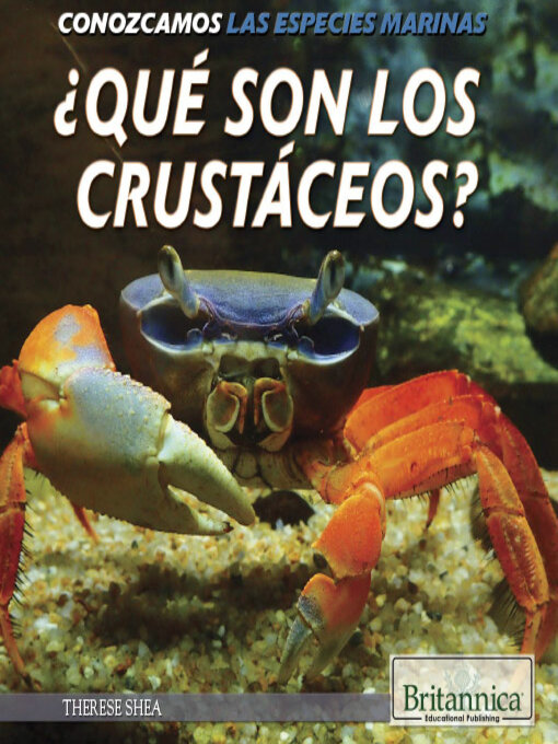 Upplýsingar um ¿Qué son los crustáceos? (What Are Crustaceans?) eftir Bernadette Davis - Biðlisti